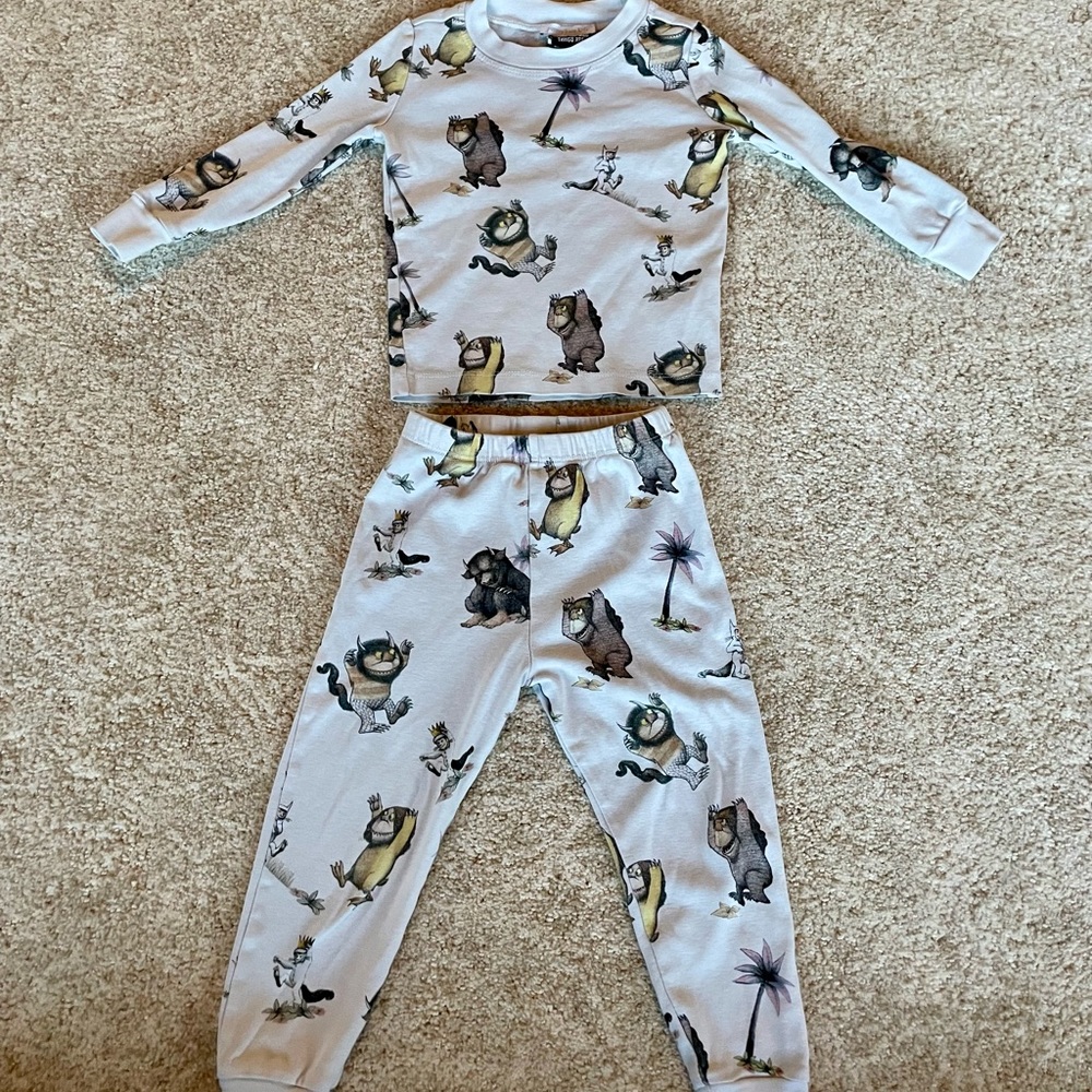 PB Kids Where the Wild Things Are PJs